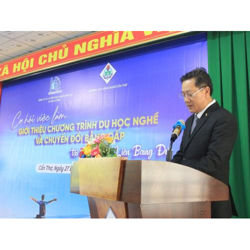 HT Ocean Group và Cao đẳng nghề Cần Thơ giới thiệu Du học nghề tại Đức